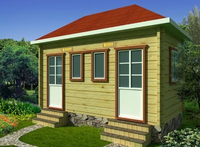 pre built wooden playhouse