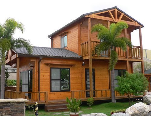 IG-2-039 China log home supplier for wooden cabin with competitive price